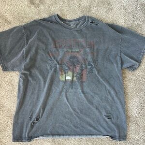 Urban outfitters distressed oversized tee